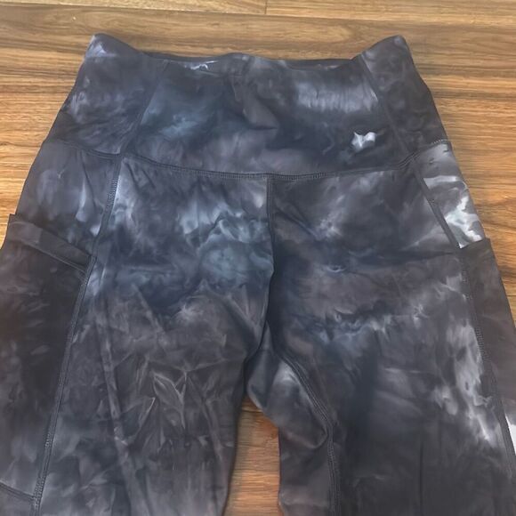 Danskin Women's Signature High Waisted Legging, black Wash, Small - Picture 2 of 7